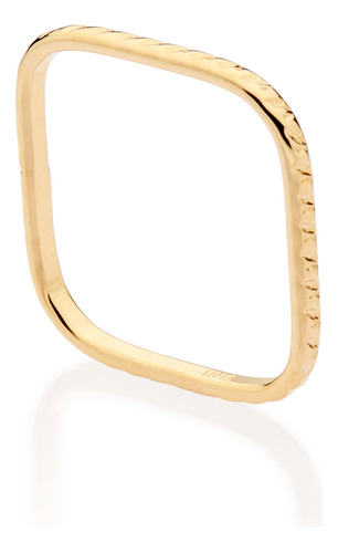 Anel Skinny Formato Quadrado Trabalhado. 513416 513416 em Oferta na Shopee