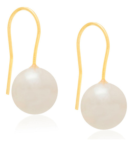 Brinco Formado Por Pérola Sintética De 12 522958 522958 em Oferta na Shopee