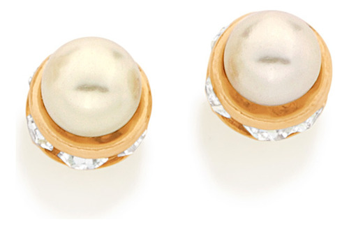 Brinco Formado Por Pérolas Sintéticas De 5 524070 524070