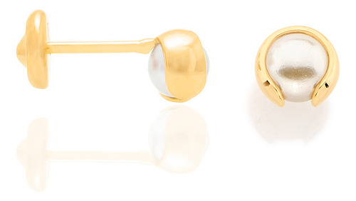 Brinco Infantil Formado Por Pérola Sintéti 524690 524690 em Oferta na Shopee