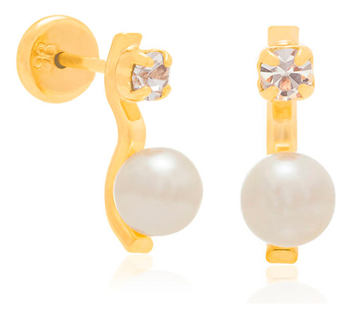 Brinco Infantil Base Cristal De 3mm Tendo P? 524692 524692 em Oferta na Shopee