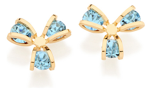 Brinco Formato Flor Formado Por Filetes Liso 524901 524901 em Oferta na Shopee