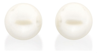 Brinco Solitário Com Pérola Sintética De 524946 524946 em Oferta na Shopee