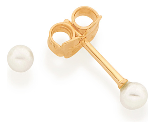 Brinco Solitário Para Segundo Furo Com Pér 525027 525027 em Oferta na Shopee