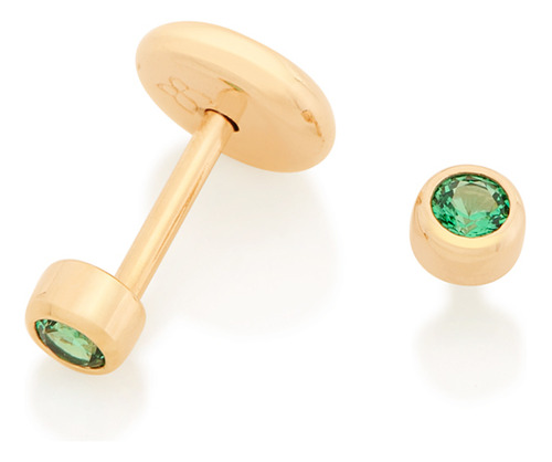 Brinco Infantil Solitário, Formado Por 2 Zi 526385 526385 em Oferta na Shopee