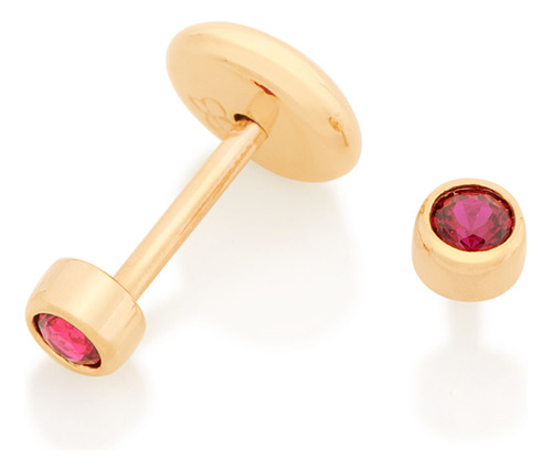 Brinco Infantil Solitário, Formado Por 2 Zi 526386 526386 em Oferta na Shopee