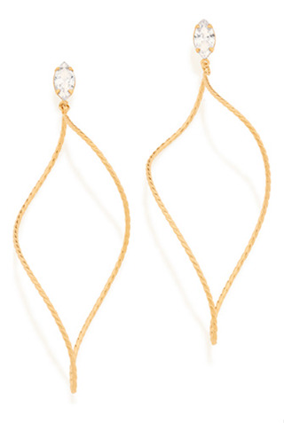 Maxi Brinco Base Cravejada Por 2 Zircônias 526445 526445 em Oferta na Shopee