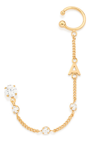 Brinco Solitário Com Piercing De Pressão I 527032 527032 em Oferta na Shopee