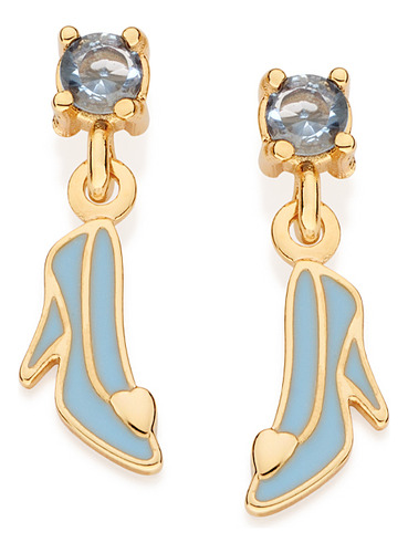 Brinco Formato Sapato Cinderela Composto Por 527293 527293 em Oferta na Shopee