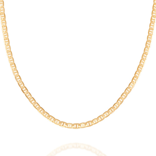 Cordão Formado Por Fio Elo Longo Diamantado 530614 530614