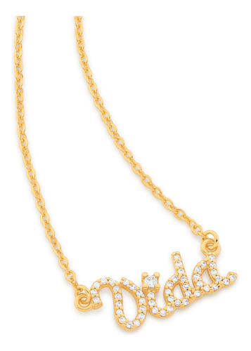 Gargantilha Formada Por Fio Elos Intercalado 532080 532080 em Oferta na Shopee