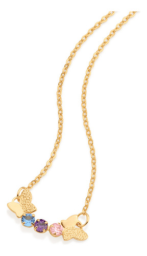 Gargantilha Formada Por Corrente De Elo Cade 532382 532382 em Oferta na Shopee