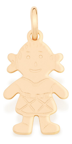 Pingente Formato Menina.med 0,9 X 0,8 Cm 540176 540176 em Oferta na Shopee