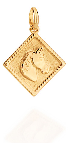 Pingente Masculino No Formato Losango Trabal 541954 541954 em Oferta na Shopee