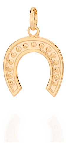 Pingente No Formato De  Ferradura , Com Esfe 542085 542085