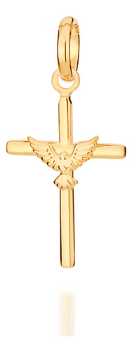 Pingente No Formato De Cruz Com Espírito Sa 542407 542407