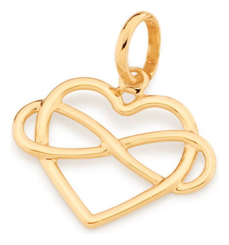 Pingente No Formato De Coração Com Infinit 542428 542428 em Oferta na Shopee