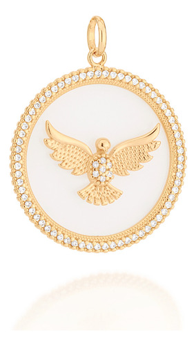 Pingente Cravejado Por 67 Zircônias De 1,25 542445 542445