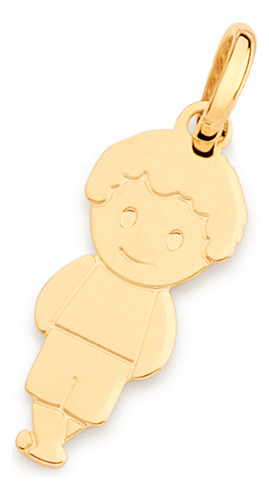Pingente Formato Menino.med 2,3 Cm X 0,80 Cm 542454 542454 em Oferta na Shopee