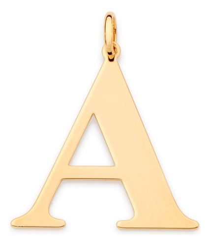 Maxi Pingente Formato Letra.med 3,9 Cm X 3,8 542603 542603 em Oferta na Shopee