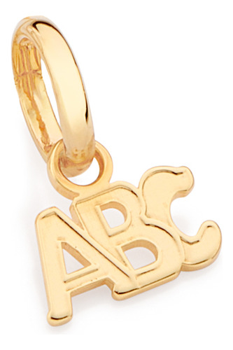 Pingente Formado Por Letras Abc.med 1,4 Cm X 542731 542731 em Oferta na Shopee