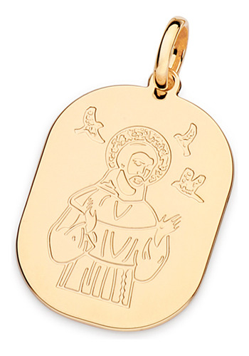 Pingente Medalha Com Um Lado Composto Por S? 542753 542753