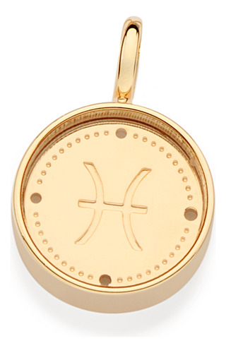 Pingente Escrito Peixes De Um Lado E Símbol 542756 542756 em Oferta na Shopee