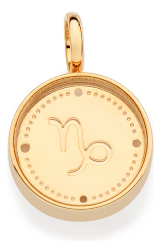 Pingente Escrito Capricórnio De Um Lado E S 542766 542766 em Oferta na Shopee