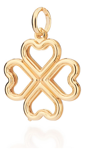 Pingente Formato Trevo Composto Por 4 Coraç 542815 542815 em Oferta na Shopee