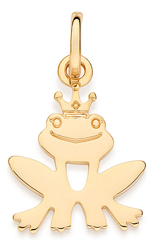 Pingente Formato Príncipe Sapo.med. 2,2 Cm 542825 542825 em Oferta na Shopee