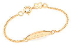 Pulseira Infantil Formada Por Fio Grumet 0,4 550305 550305 em Oferta na Shopee