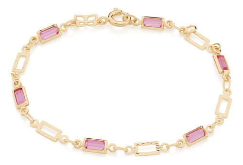 Pulseira Infantil Formada Por Peças Retangu 551617 551617 em Oferta na Shopee