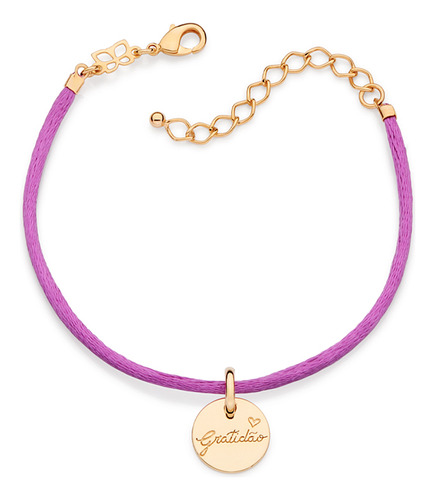 Pulseira Formada Por Fio Acetinado Composta 552117 552117