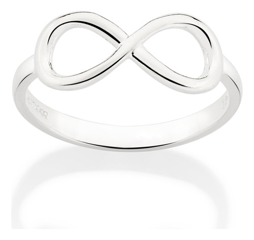 Anel Skinny Composto Por Símbolo Do Infinit 810222 810222 em Oferta na Shopee