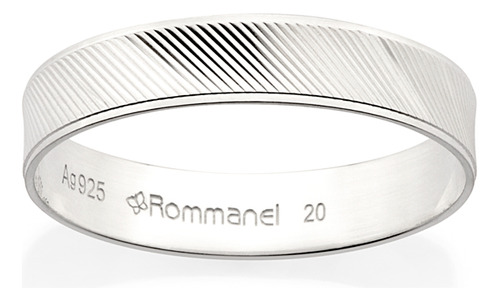 Aliança De 4,0 Mm Trabalhado Com Riscos. 810257 810257 em Oferta na Shopee