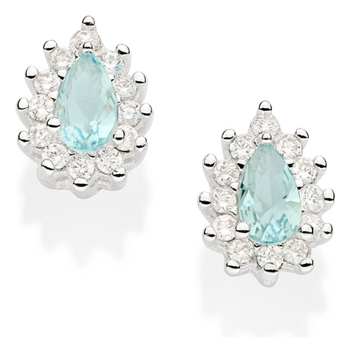 Brinco Formato Gota Cravejado Por 24 Zircôn 820156 820156 em Oferta na Shopee