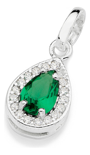 Pingente Formato Gota Cravejado Por 18 Zirc? 840048 840048 em Oferta na Shopee