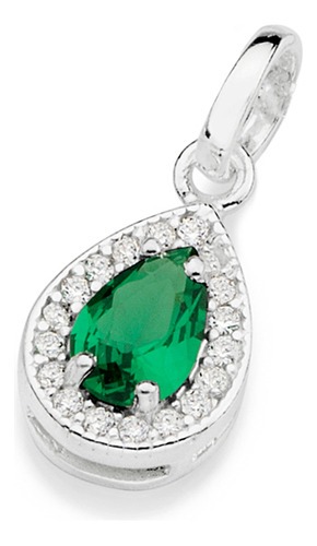 Pingente Formato Gota Cravejado Por 18 Zirc? 840048 840048 em Oferta na Shopee