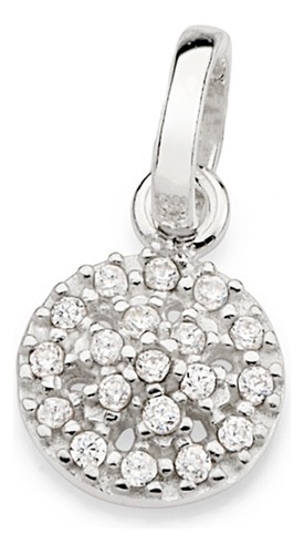 Pingente Cravejado Por 19 Zircônias De 1,0 840051 840051 em Oferta na Shopee