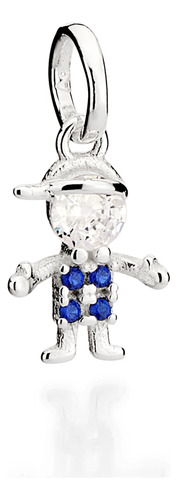 Pingente Formato Menino Cravejado Por 1 Zirc 840064 840064