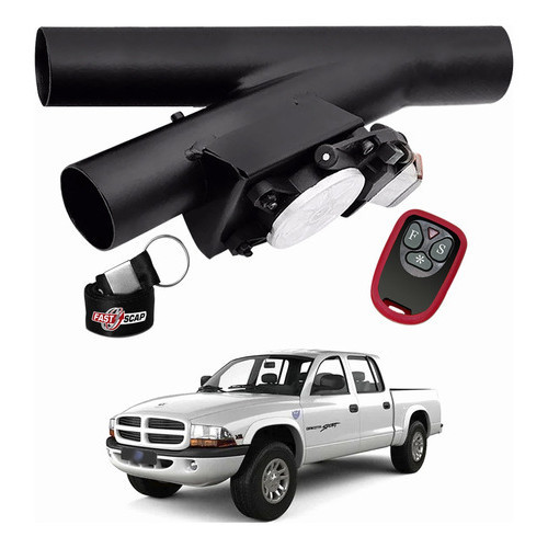 Difusor Escapamento Sport Universal Carbono Dodge Dakota