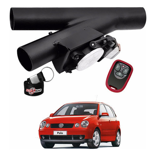 Difusor Escapamento Sport Universal Carbono Volkswagem Polo