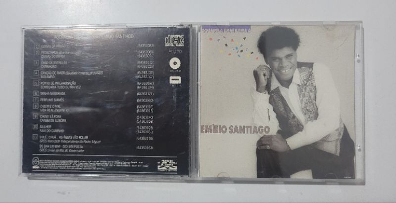 Cd Emílio Santiago- Aquarela Brasileira 4- Ano 1991