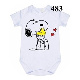 Roupa De Bebê Body Personalizado Cachorrinho N483 em Oferta na Shopee