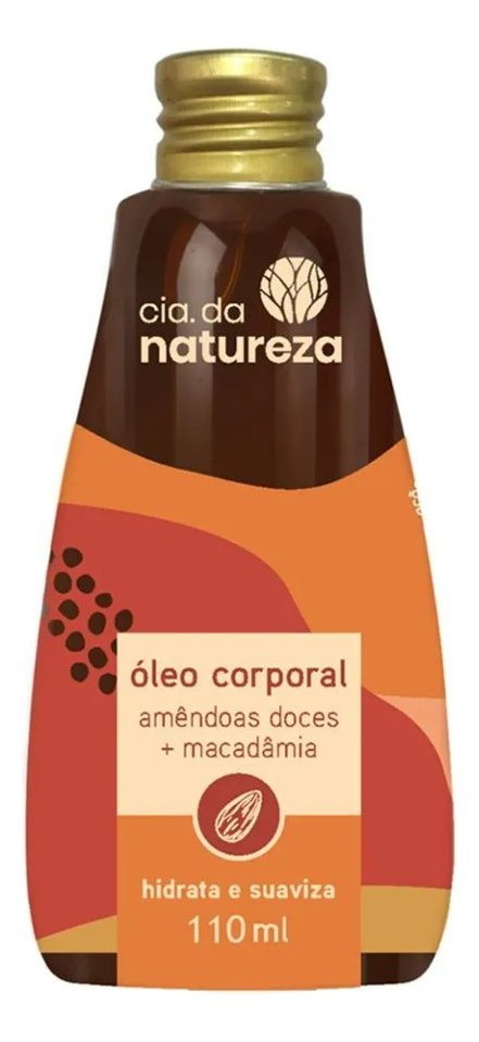 Cia da Natureza Óleo Corporal Macadâmia e Amêndoas 110ml