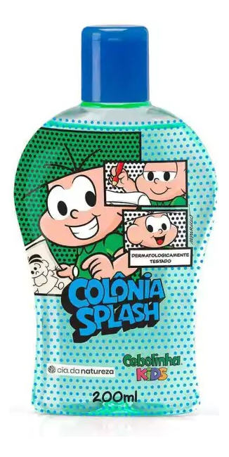 Cia da Natureza Cebolinha Kids Colônia Splash Infantil 200g