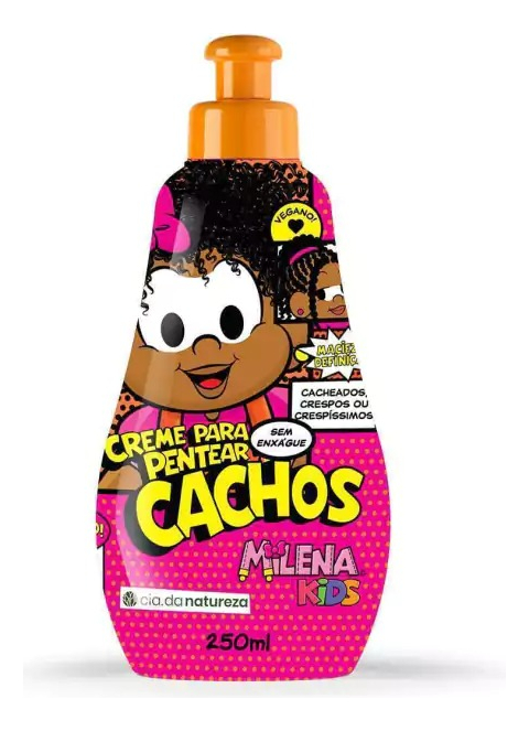 Cia da Natureza Milena Kds Creme de Pentear 250ml em Oferta na Shopee