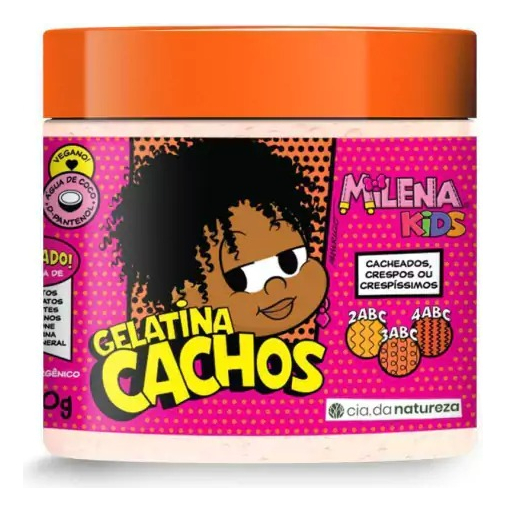 Milena Kids Gelatina de Cachos 500g em Oferta na Shopee