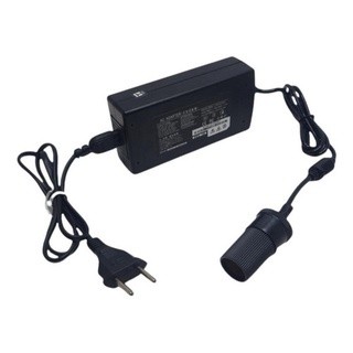 Kit Fonte Chaveada 12v 5a + Plug Acendedor Fêmea