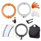 Kit Ring Light Branco Suporte Celular e Bolsa 19 polegadas.